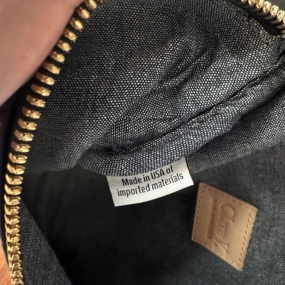 NWT CLARE V BLACK LEATHER FANNY PACK - Picture 8 of 12